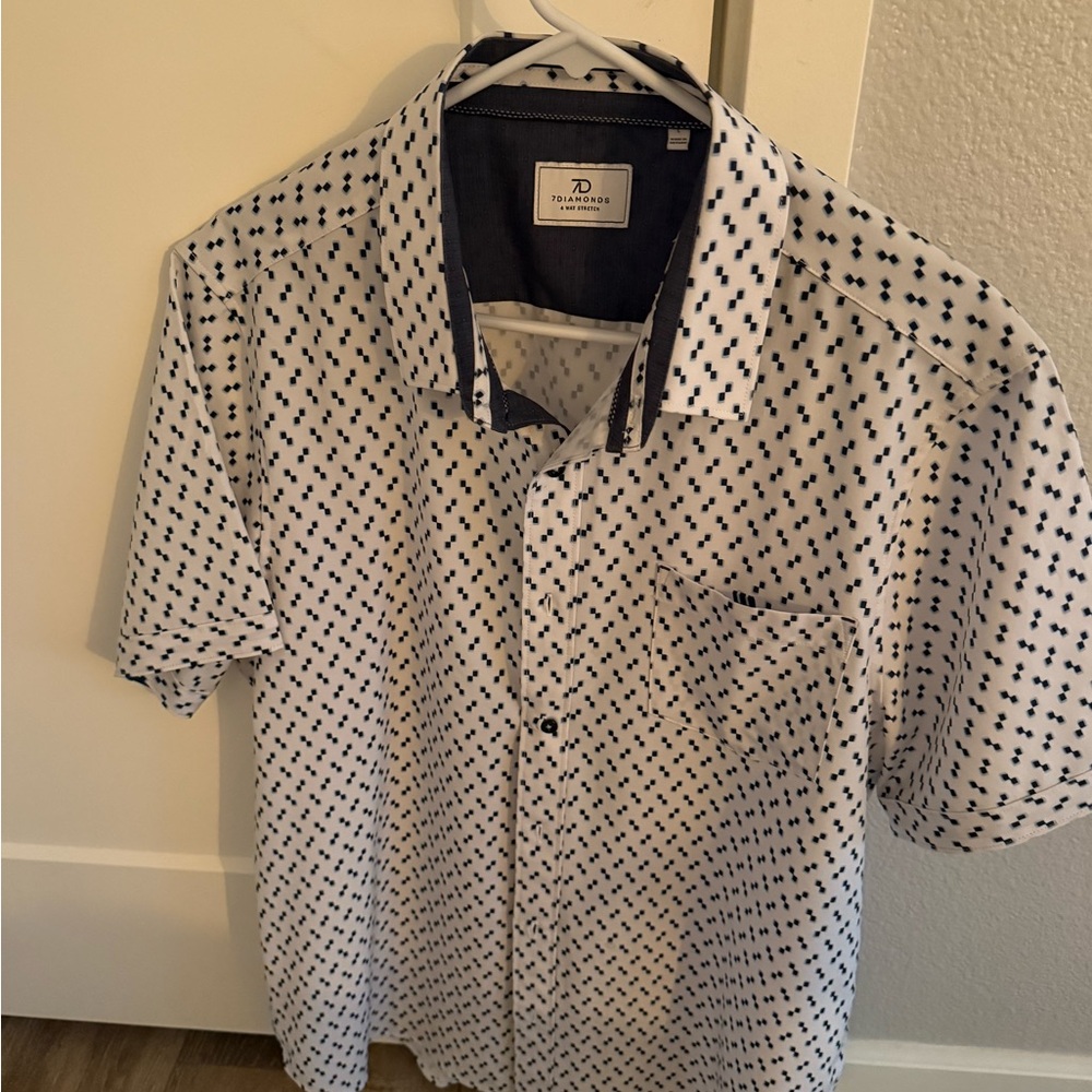 7 diamonds 4 way cotton stretch